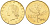 Италия 20 лир 1995 R, дубовый лист KM 97.2 алюминиевая бронза  UNC  4594-948