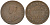 Британская Индия 1/4 анны 1920 Георг V (1910-1936) KM 512 бронза 98-1246