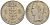БЕЛЬГИЯ 1 ФРАНК 1956 BELGIE KM 143.1 медно-никель 4546-343