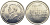 Иордания 2 1/2 пиастра 1996 KM 53 никелированная сталь aUNC 1527-414
