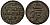 ПРУССИЯ 1 ШИЛЛИНГ 1705 CG, ФРИДРИХ I (1701-1713), ВЕС 0,63 ГР. KM 6 серебро 1516-443