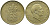 Дания 1 крона 1958 C; S, Фредерик IX (1947-1972) KM 837.2 алюминиевая бронза 4391-1241