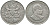 Кения 1 шиллинг 1980 Дэниэл арап Мои KM 20 медно-никель 111-113