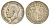 Великобритания 1/2 кроны 1917 Георг V (1910-1936) KM 818.1, Spink 4011 серебро 1526-532