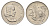ЮАР 20 центов 1965 Ян ван Рибек (1619-1677), South Africa, легенда на английском, цветок протея KM 69.1 никель 4693-635