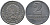 Бразилия 2 крузейро 1961 KM 571 алюминий 4577-1017