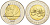 ЕВРОПА 2 ЕВРО 2003 ЕВРОПРОБНИК, БОЛЬШОЙ ФОРМАТ биметалл PROOF 02-116-15