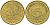 ФРГ 5 ПФЕННИГОВ 1976 D KM 107, J.382 сталь плакированная латунью UNC 75-467