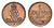 Ганновер 1 пфенниг 1862 B, Георг V (1851-1866) KM 233, AKS 156, J. 90 медь    4658-1063