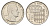 Монако 1 франк 1960 Ренье III (1949-2005) KM 140 никель 4660-935