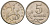 Россия 5 копеек 2004 ММД KM 601 сталь плакированная медно-никелем 4588-1064