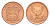 ЮАР 2 цента 1998 KM 159 сталь плакированная медью UNC 4621-224