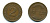 ГЕРМАНИЯ 2 РЕНТПФЕННИГА 1923 G J 307, KM 31 бронза 46-1216