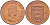 Джерси 1/12 шиллинга 1957 Елизавета II (1952-2022) KM 21 бронза UNC 3996-246