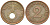 ГЕРМАНИЯ 2 РЕЙХСПФЕННИГА 1939 A KM 90, J. 362 бронза 261-934