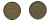 Великобритания 1/2 пенни 1935 Георг V (1910-1936) KM 837, Spink 4058 бронза 89-342