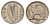 Ирландия 3 пенса 1961 заяц KM 12a медно-никель 4682-543
