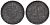 Германия 10 пфеннигов 1917 D KM 20, J. 298 железо 4119-152