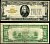 США 20 долларов 1928 G, золотой сертификат Pick 401 бумага 451-135-1