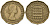 Великобритания 3 пенса 1957 Елизавета II (1952-2022) KM 900, Spink 4153 никель латунь 4561-1025