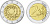 Кипр 2 евро 2009 30 ЛЕТ ФЛАГУ ЕС KM NEW биметалл UNC 4571-924
