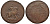 Россия 2 копейки 1788 СПМ, Екатерина II (1762-1796), перечекан Биткин 587 медь 1096-3-62