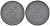 ДАНИЯ 2 ЭРЕ 1952 ФРИДЕРИК IX KM 840.1 цинк 87-1425