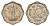 Индия 10 пайс 1966 KM 25 медно-никель UNC 4686-1155