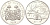 Сьерра-Леоне 1 доллар 2005 60 лет окончанию Второй мировой войны - Битва за Британию KM 315 медно-никель BU 4368-1234