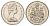 Канада 50 центов 1974 Елизавета II (1952-2022), герб KM 75.1 никель aUNC 4678-1222