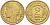 ФРАНЦИЯ 2 ФРАНКА 1938 ТИП MORLON KM 886, LE FRANC 268.11 алюминиевая бронза 69-1244