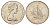 Остров Мэн 1 крона 1979 1000 летие Тинвальду (парламенту), корабль англичан КМ 47 медно-никель UNC 4386-213