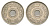 Египет 25 пиастров 1993 KM 734 медно-никель 4544-454