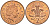 Великобритания 2 пенса 2006 Елизавета II (1952-2022) KM 987, Spink 4690 (C5) сталь плакированная медью 177-753