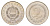 Венгрия 2 форинта 1960 KM 556 медно-никель UNC 87-927