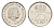 Нидерланды 25 центов 1980 Юлиана (1948-1980) KM 183 никель 4627-1033