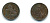 БЕЛЬГИЯ 2 САНТИМА 1910 BELGEN KM 65 медь 84-221