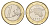 Эстония 1 евро 2011 KM 67 биметалл UNC 4654-1217