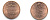 США 1 ЦЕНТ 2011 ЛИНКОЛЬН KM NEW цинк плакированный медью UNC 179-629