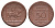 Гросс-Вартенберг 50 пфеннигов 1921 Men05 9859.3, Men18 12285.3, Scheuch 135a фарфор 1094-7-23