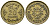 Марокко 20 франков 1950 год 1371, Мухаммед V (1346-1381) (1927-1962) KM 50 алюминиевая бронза 4364-3124