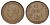 Великобритания 1 пенни 1940 Георг VI (1936-1952) КМ 845, Spink 4114 бронза 4111-112