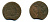 Россия деньга 1738 Анна Иоанновна (1730-1740) Биткин 365 медь 29-455