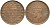 Британская Индия 1/4 анна 1942 Георг VI (1937-1952) KM 531 бронза aUNC 93-544
