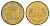 Гренландия 1 крона 1957 KM 10 алюминиевая бронза UNC 3711-2142