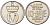 Норвегия 10 эре 1965 Улаф V (1957-1991) КМ 411 медно-никель    4169-324
