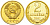 СССР 2 копейки 1991 ММД, наборная, Федорин 153 KM 127а латунь BUNC 1094-5-33