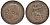 Великобритания 1 пенни 1921 Георг V (1910-1936) KM 810, Spink 4051 бронза 4123-1134