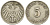 ГЕРМАНИЯ 5 ПФЕННИГОВ 1909 D KM 11, J. 12 медно-никель 105-141