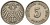 Германия 5 пфеннигов 1909 D, KM 11, J. 12 медно-никель 4608-862